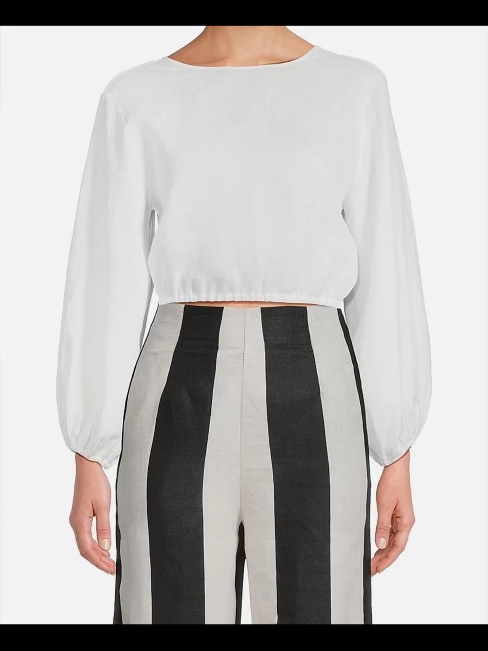 NWT Cala de la Cruz linen top - XS